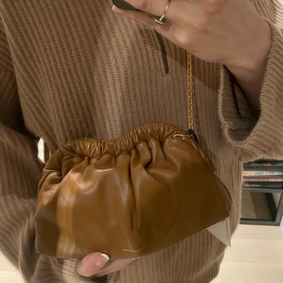 MANSUR GAVRIEL Brown Cloud Clutch - Picture 8 of 8